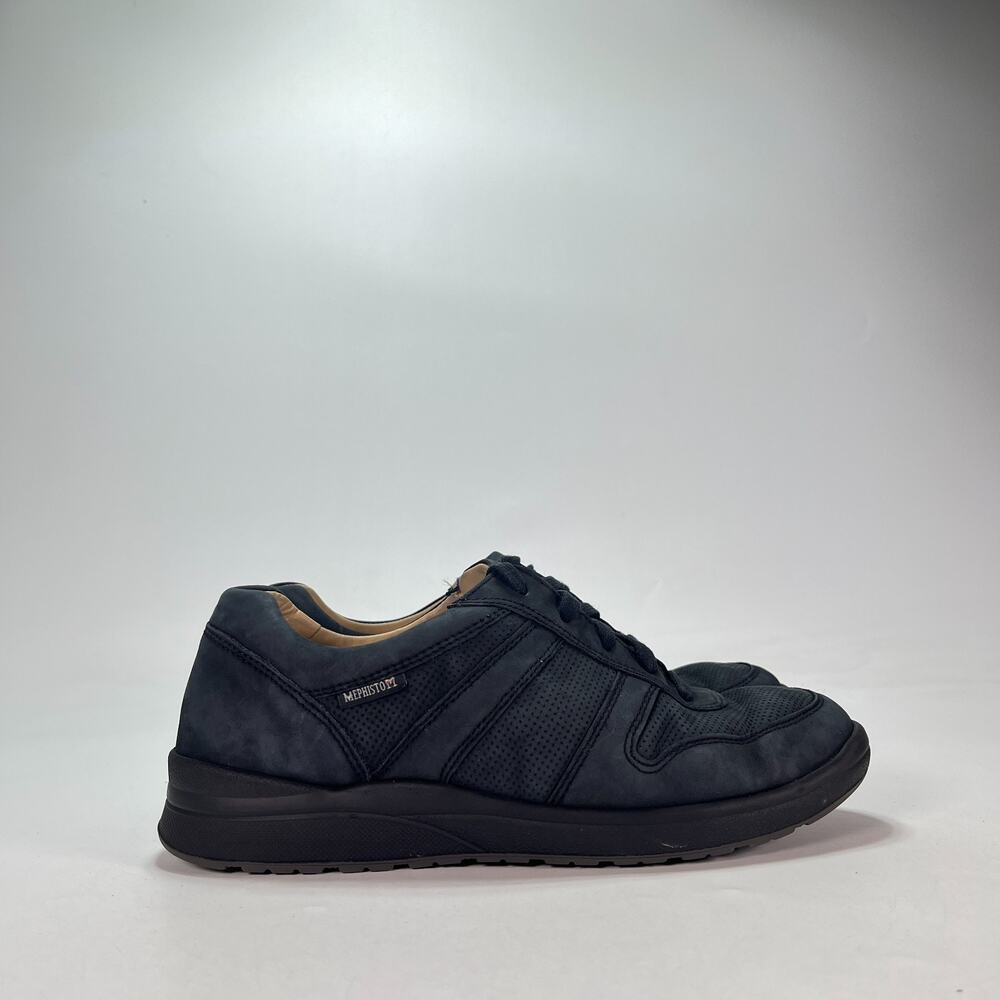 Mephisto Rebeca Perf Black Bucksoft Nubuck Casual Walking Shoes Women's Size 8.5